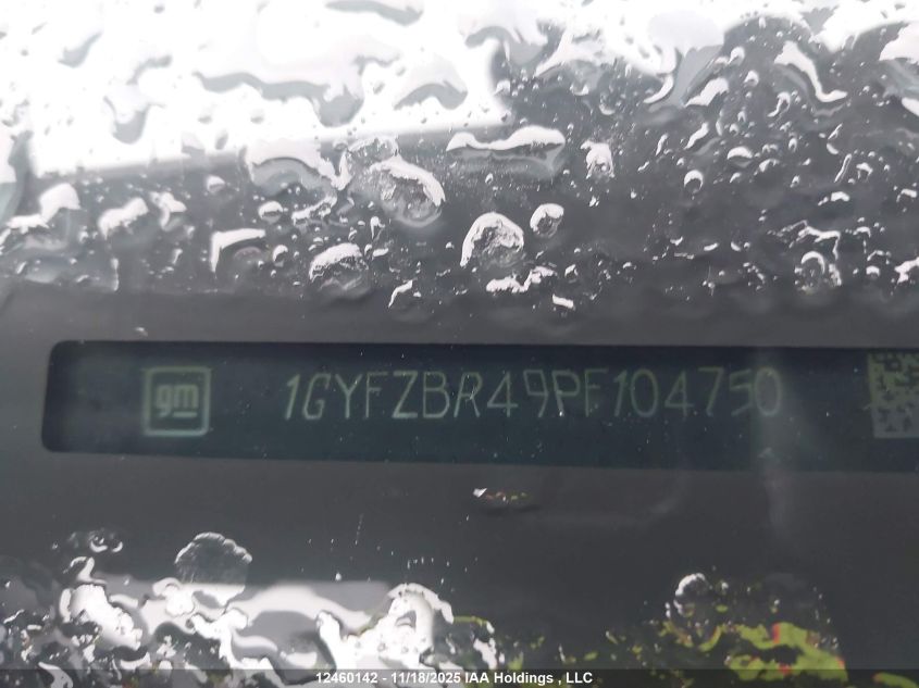 2023 Cadillac Xt4 Luxury VIN: 1GYFZBR49PF104750 Lot: 12460142