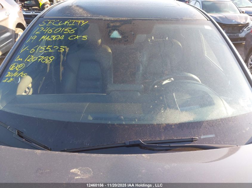 2019 Mazda Cx-5 Signature VIN: JM3KFBEYXK0615523 Lot: 12460156