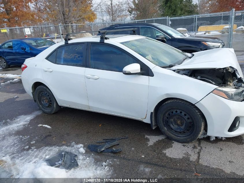 2014 Toyota Corolla L/Le/Le Pls/Prm/S/S Pls VIN: 2T1BURHE2EC133034 Lot: 12460170