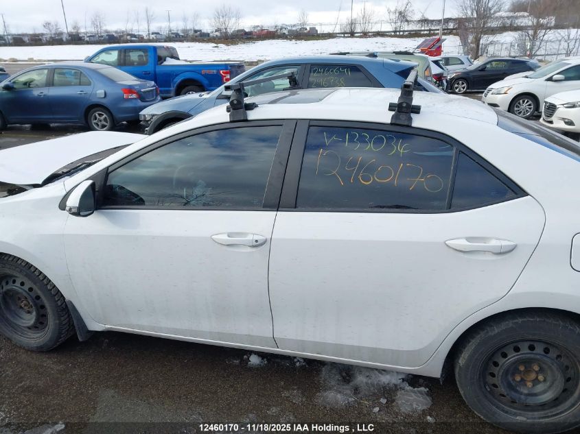 2014 Toyota Corolla L/Le/Le Pls/Prm/S/S Pls VIN: 2T1BURHE2EC133034 Lot: 12460170