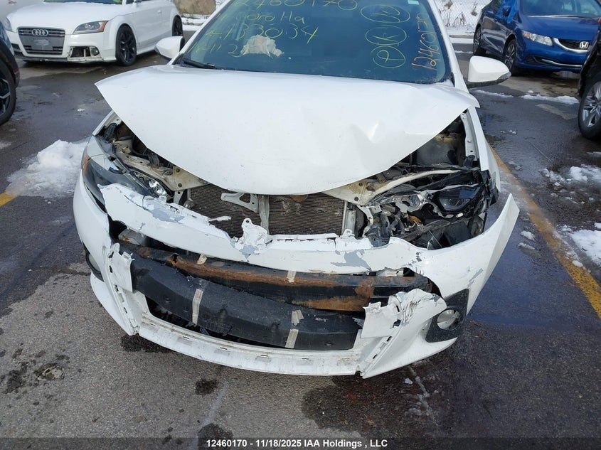 2014 Toyota Corolla L/Le/Le Pls/Prm/S/S Pls VIN: 2T1BURHE2EC133034 Lot: 12460170