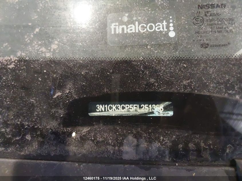2015 Nissan Micra VIN: 3N1CK3CP5FL251368 Lot: 12460175