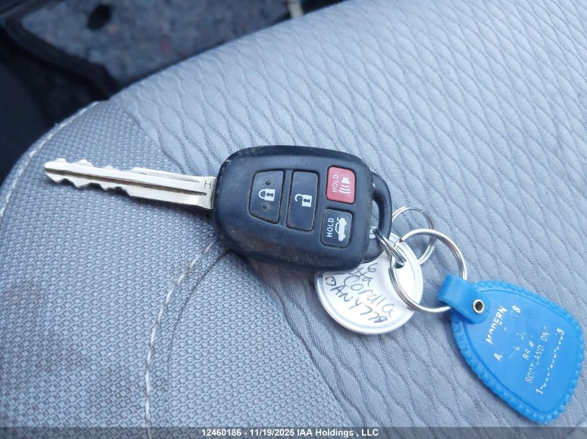 2016 Toyota Corolla Le VIN: 2T1BURHE9GC684550 Lot: 12460186