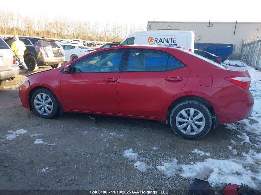 2016 Toyota Corolla Le VIN: 2T1BURHE9GC684550 Lot: 12460186