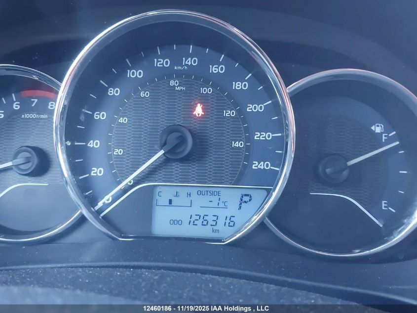 2016 Toyota Corolla Le VIN: 2T1BURHE9GC684550 Lot: 12460186