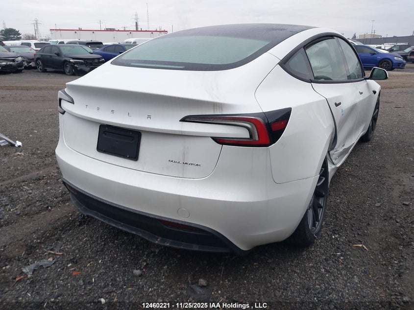 5YJ3E1EB3SF951649 2025 TESLA MODEL 3 photo no. 4