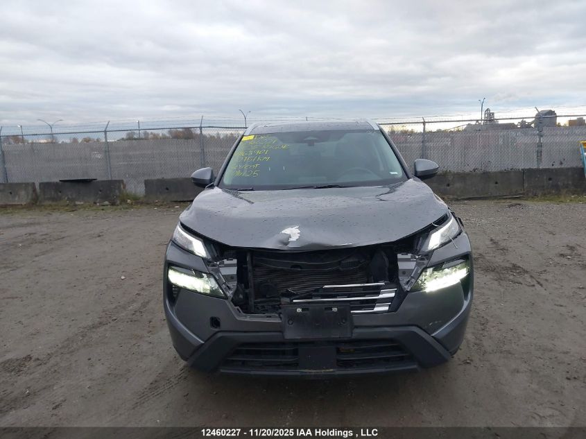 2025 Nissan Rogue Sv/Rc VIN: JN8BT3BB0SW163901 Lot: 12460227