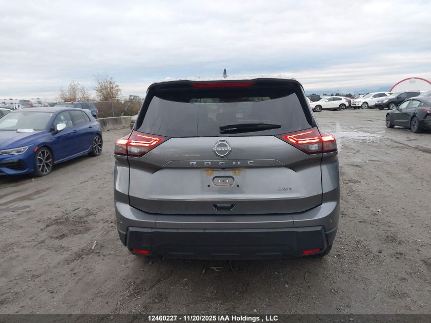 2025 Nissan Rogue Sv/Rc VIN: JN8BT3BB0SW163901 Lot: 12460227