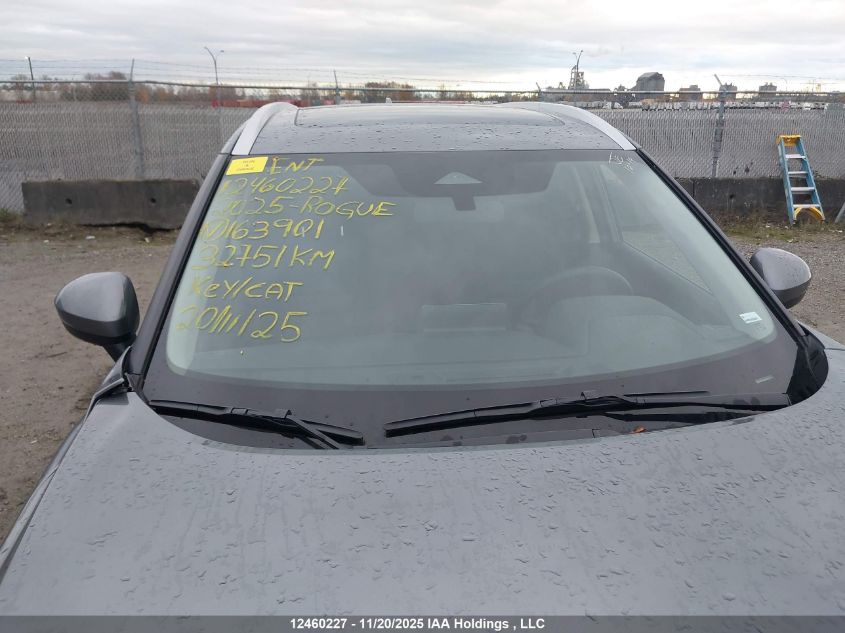 2025 Nissan Rogue Sv/Rc VIN: JN8BT3BB0SW163901 Lot: 12460227