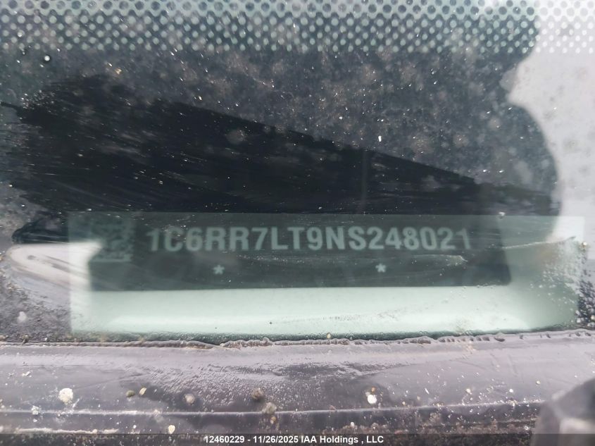 2022 Ram 1500 Classic Slt VIN: 1C6RR7LT9NS248021 Lot: 12460229