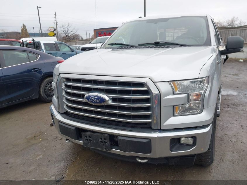 2017 Ford F150 Supercrew VIN: 1FTFW1EF6HFA61695 Lot: 12460234