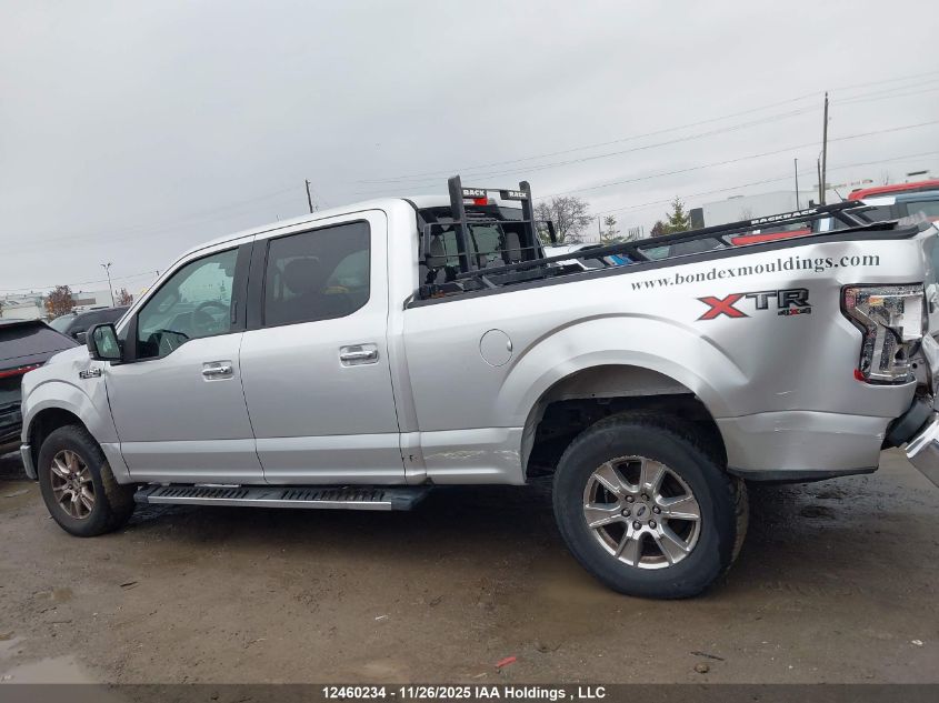 2017 Ford F150 Supercrew VIN: 1FTFW1EF6HFA61695 Lot: 12460234