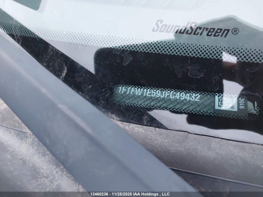 2018 Ford F-150 VIN: 1FTFW1E59JFC49432 Lot: 12460236