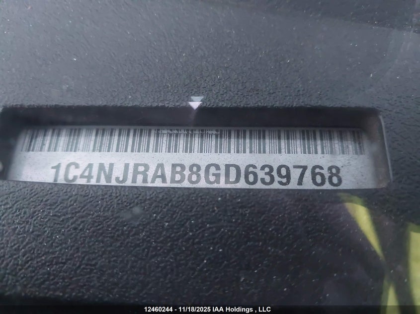 1C4NJRAB8GD639768 2016 JEEP LIBERTY (PATRIOT) photo no. 19