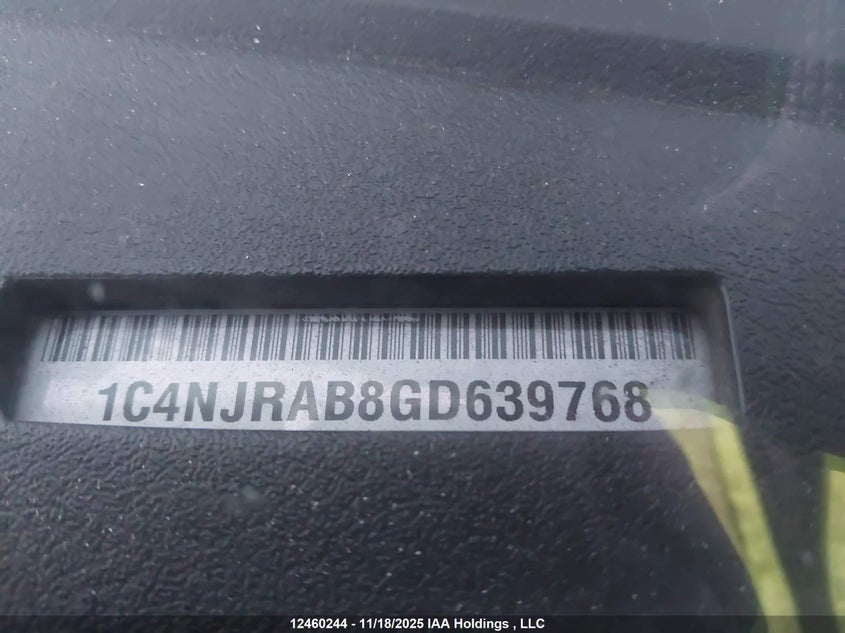 1C4NJRAB8GD639768 2016 JEEP LIBERTY (PATRIOT) photo no. 9
