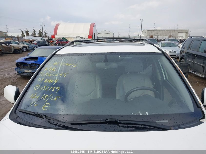 2007 Toyota Rav4 Limited VIN: JTMBK31VX75033759 Lot: 12460245