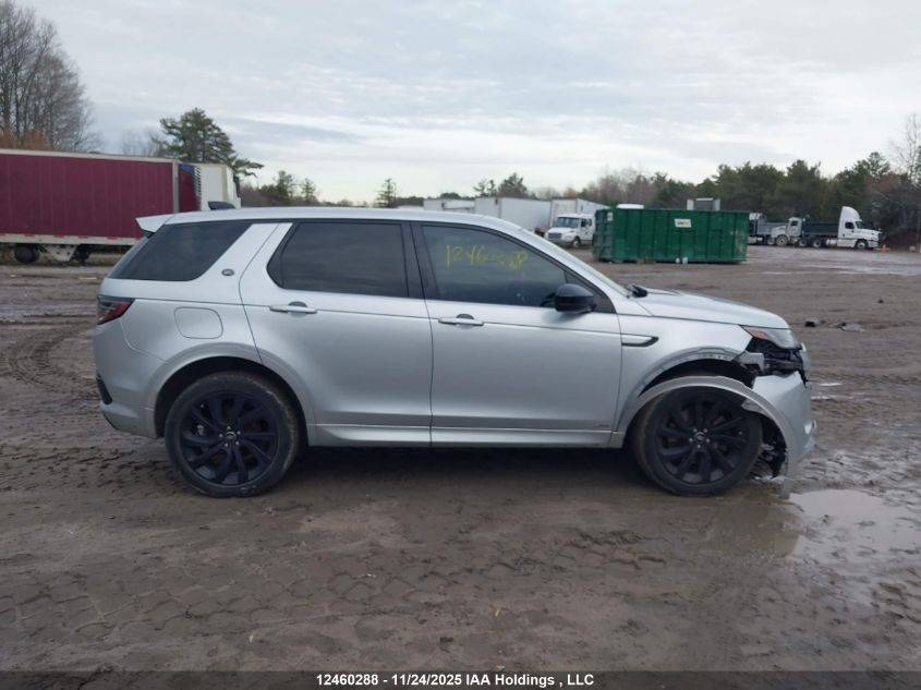 2020 Land Rover Discovery Sport Se R-Dynamic VIN: SALCL2FX7LH874140 Lot: 12460288