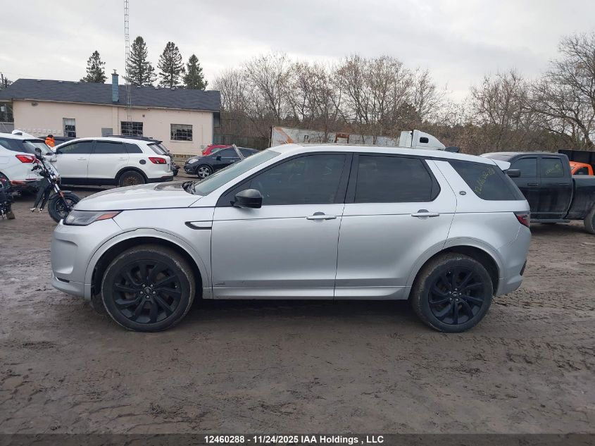 2020 Land Rover Discovery Sport Se R-Dynamic VIN: SALCL2FX7LH874140 Lot: 12460288