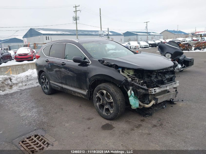 2017 Honda Cr-V Touring VIN: 2HKRW2H96HH100123 Lot: 12460313