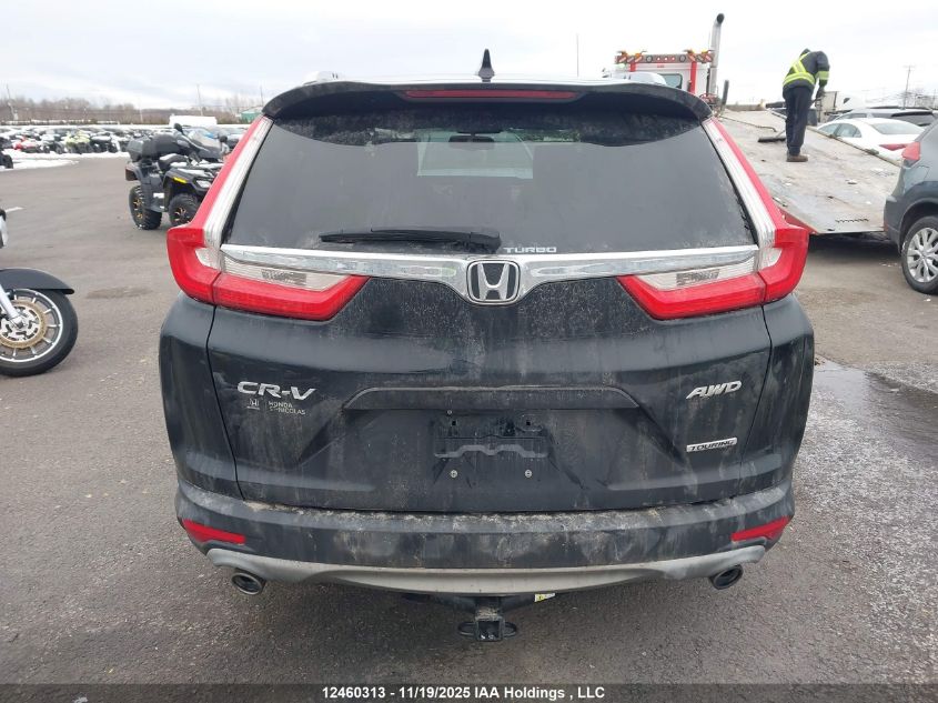 2017 Honda Cr-V Touring VIN: 2HKRW2H96HH100123 Lot: 12460313