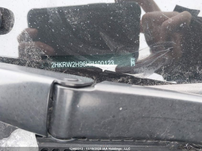 2017 Honda Cr-V Touring VIN: 2HKRW2H96HH100123 Lot: 12460313
