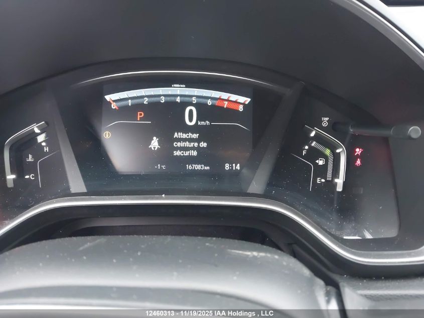 2017 Honda Cr-V Touring VIN: 2HKRW2H96HH100123 Lot: 12460313