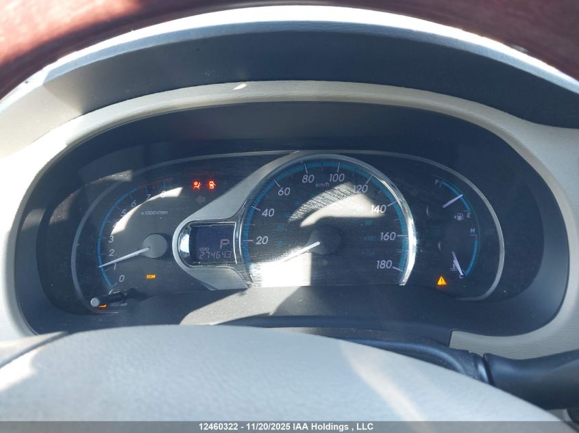 2013 Toyota Sienna Xle/Limited VIN: 5TDYK3DC9DS286467 Lot: 12460322