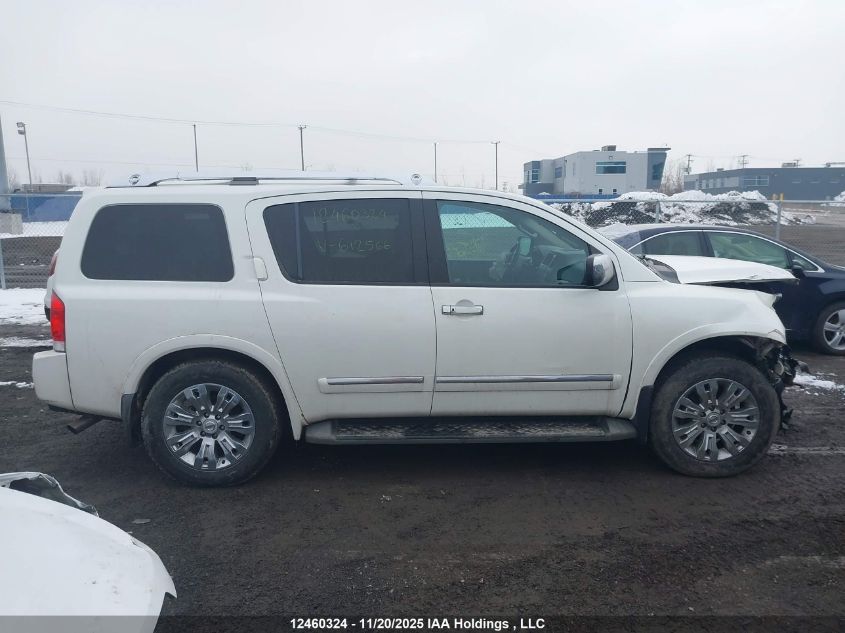 2015 Nissan Armada Platinum VIN: 5N1AA0NE0FN612566 Lot: 12460324