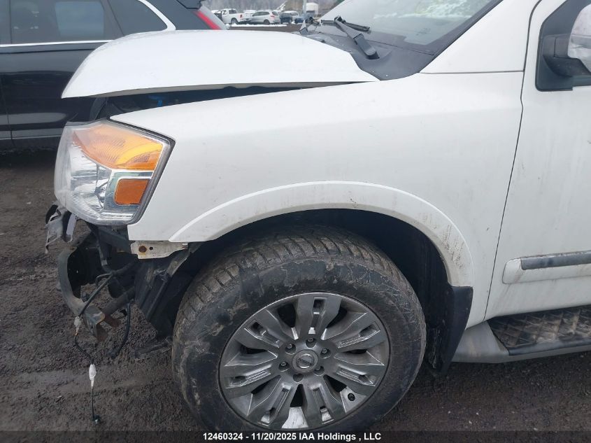 2015 Nissan Armada Platinum VIN: 5N1AA0NE0FN612566 Lot: 12460324