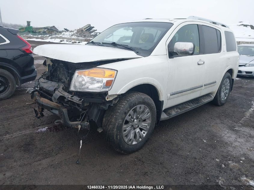 2015 Nissan Armada Platinum VIN: 5N1AA0NE0FN612566 Lot: 12460324