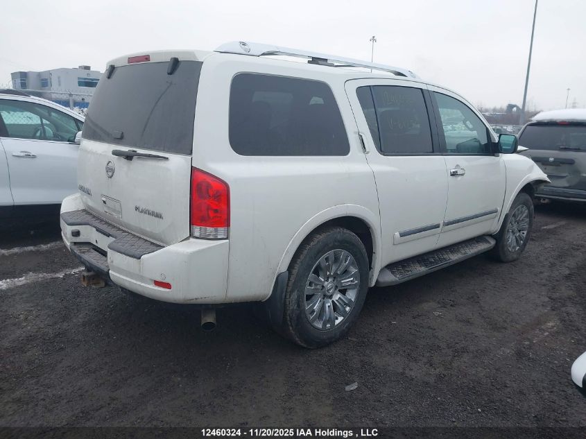 2015 Nissan Armada Platinum VIN: 5N1AA0NE0FN612566 Lot: 12460324