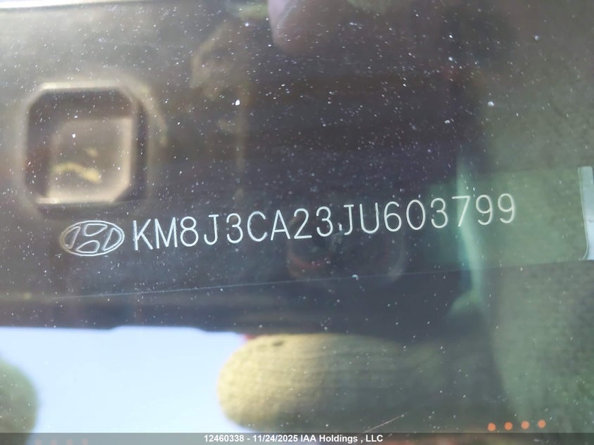 KM8J3CA23JU603799 2018 HYUNDAI TUCSON photo no. 9