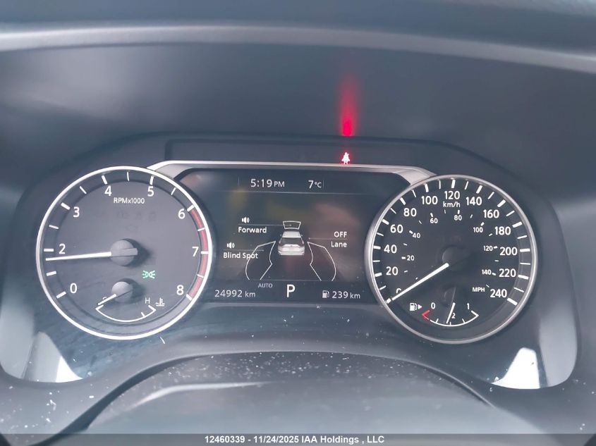 2025 Nissan Rogue Sv/Rc VIN: JN8BT3BB6SW423413 Lot: 12460339