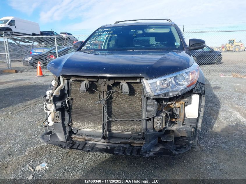 2014 Toyota Highlander Limited VIN: 5TDDKRFH1ES059060 Lot: 12460340