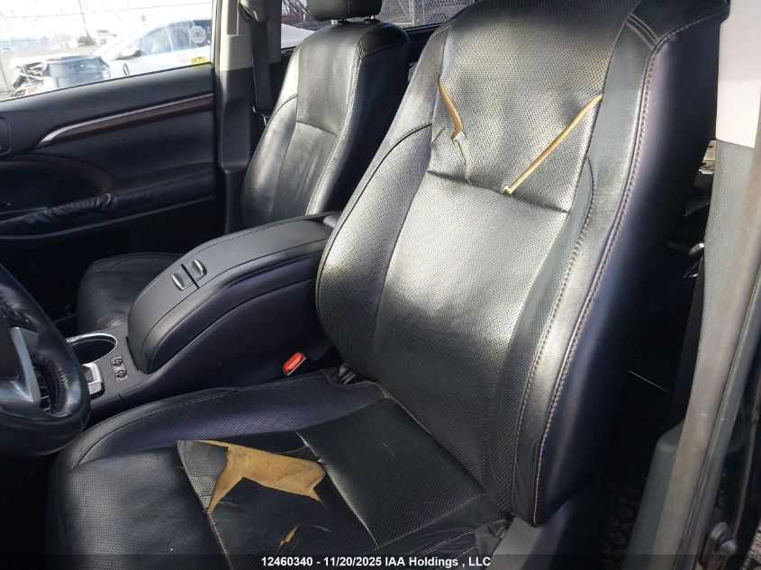 2014 Toyota Highlander Limited VIN: 5TDDKRFH1ES059060 Lot: 12460340