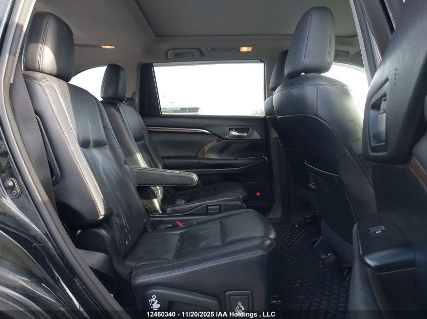 2014 Toyota Highlander Limited VIN: 5TDDKRFH1ES059060 Lot: 12460340