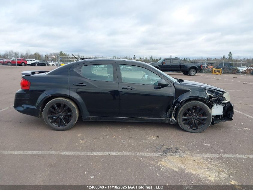 2013 Dodge Avenger Se VIN: 1C3CDZAB0DN772498 Lot: 12460349