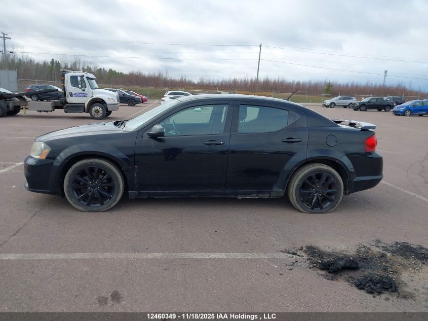 2013 Dodge Avenger Se VIN: 1C3CDZAB0DN772498 Lot: 12460349