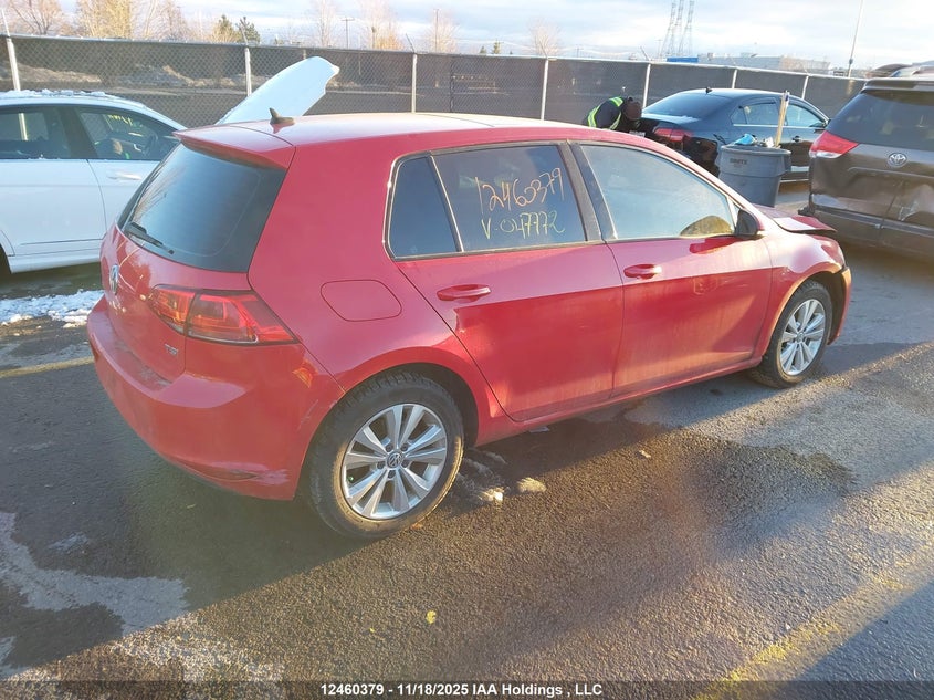 3VW117AU9HM047772 2017 VOLKSWAGEN GOLF photo no. 4