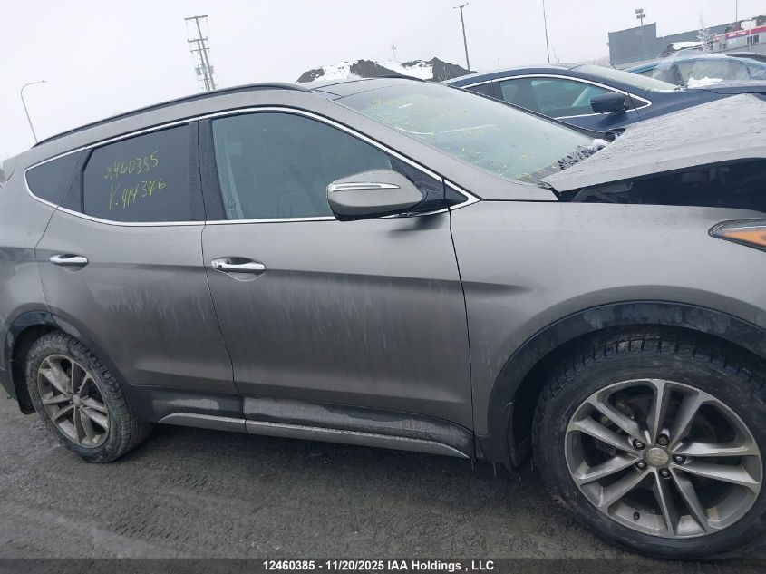 2017 Hyundai Santa Fe Sport VIN: 5XYZUDLA4HG414346 Lot: 12460385