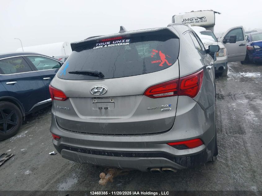 2017 Hyundai Santa Fe Sport VIN: 5XYZUDLA4HG414346 Lot: 12460385