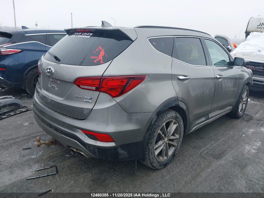 5XYZUDLA4HG414346 2017 HYUNDAI SANTA FE photo no. 4