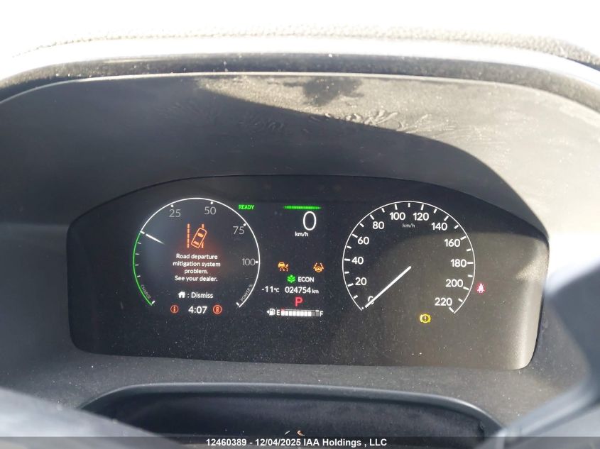 2025 Honda Cr-V Touring Hybrid VIN: 2HKRS6H91SH225007 Lot: 12460389