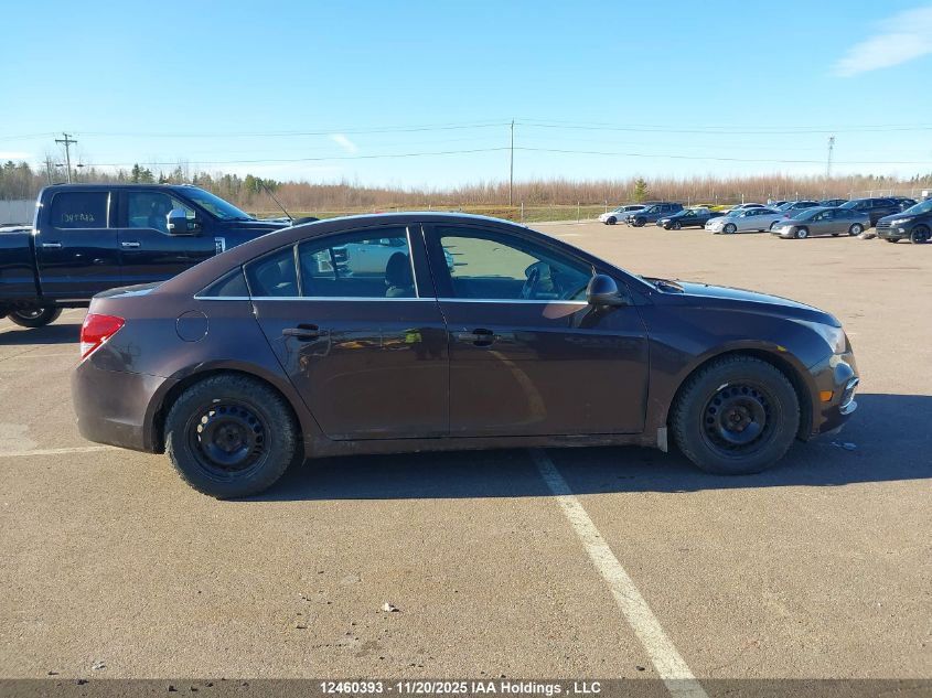 2015 Chevrolet Cruze Lt VIN: 1G1PC5SB2F7118626 Lot: 12460393