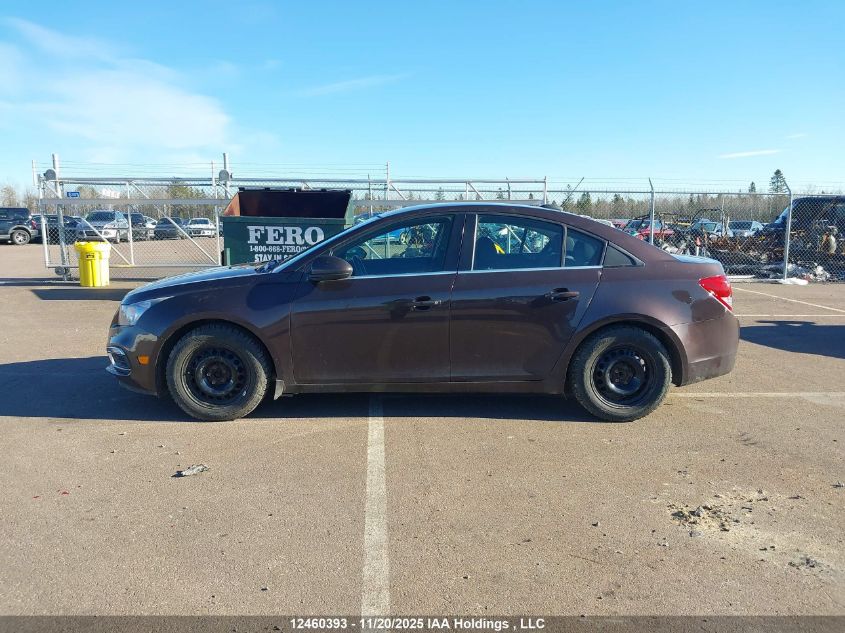 2015 Chevrolet Cruze Lt VIN: 1G1PC5SB2F7118626 Lot: 12460393
