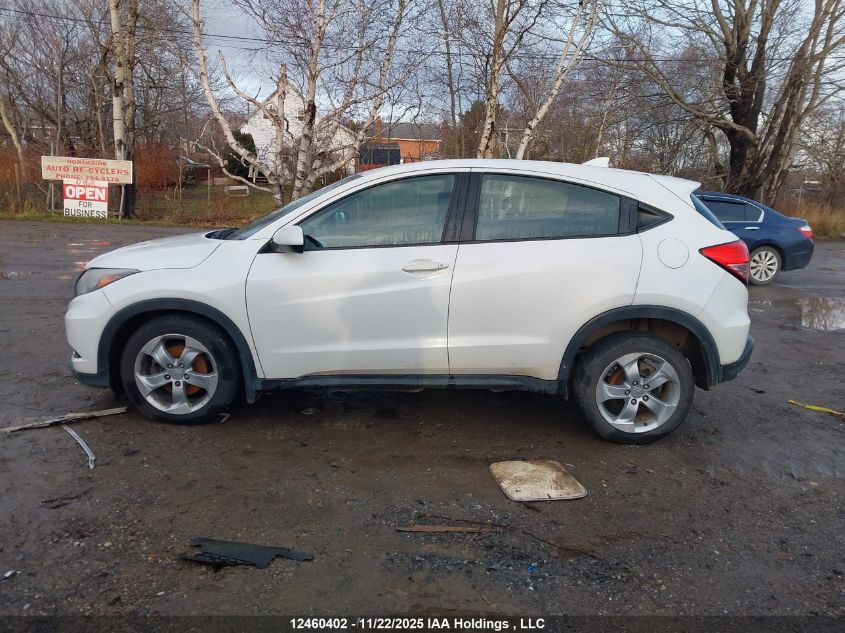2016 Honda Hr-V Lx VIN: 3CZRU6H33GM101810 Lot: 12460402