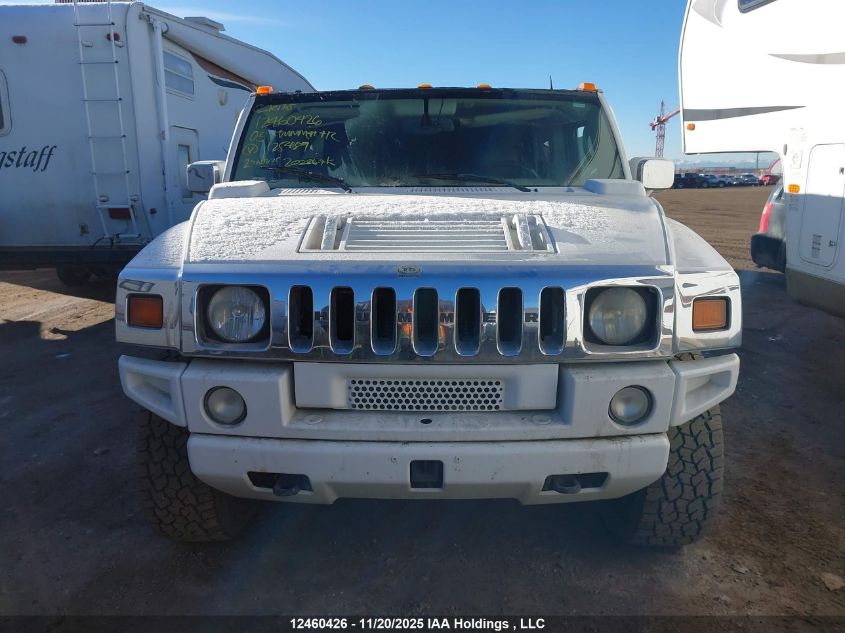 2003 Hummer H2 VIN: 5GRGN23U33H125489 Lot: 12460426