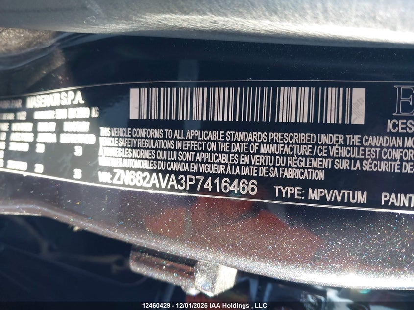 ZN682AVA3P7416466 2023 MASERATI GRECALE photo no. 9