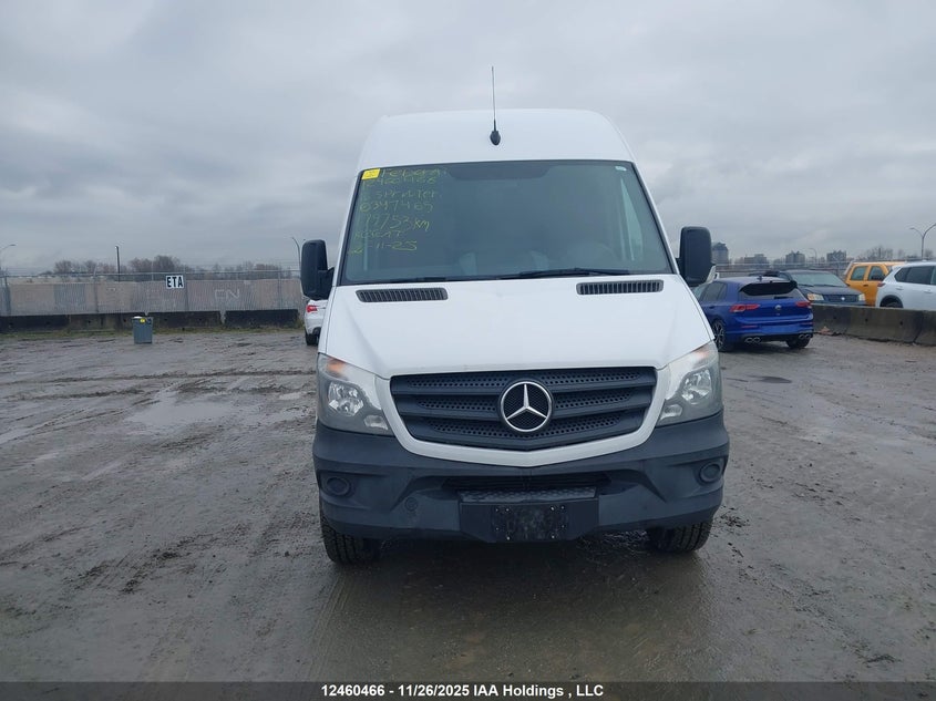 2016 Mercedes-Benz Sprinter 2500 Standard Roof VIN: WD3BE7DD7GP347465 Lot: 12460466