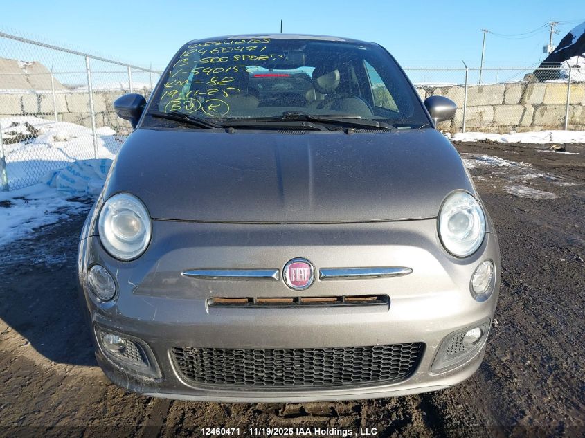 2013 Fiat 500 Sport VIN: 3C3CFFBR4DT540152 Lot: 12460471